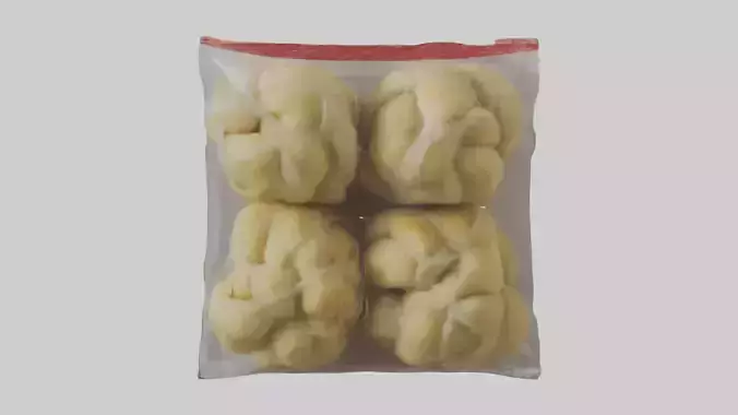 Frozen Garlic Knots Pack model