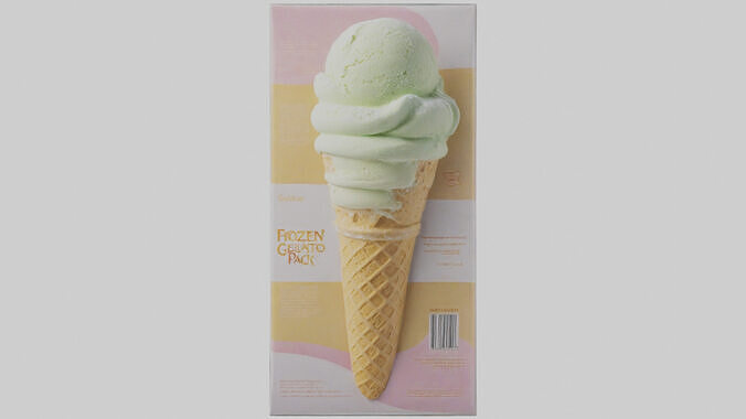Frozen Gelato Pack model 3D model
