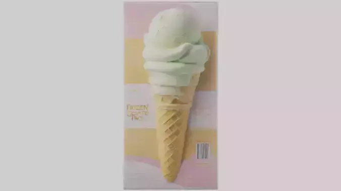 Frozen Gelato Pack model 3D model