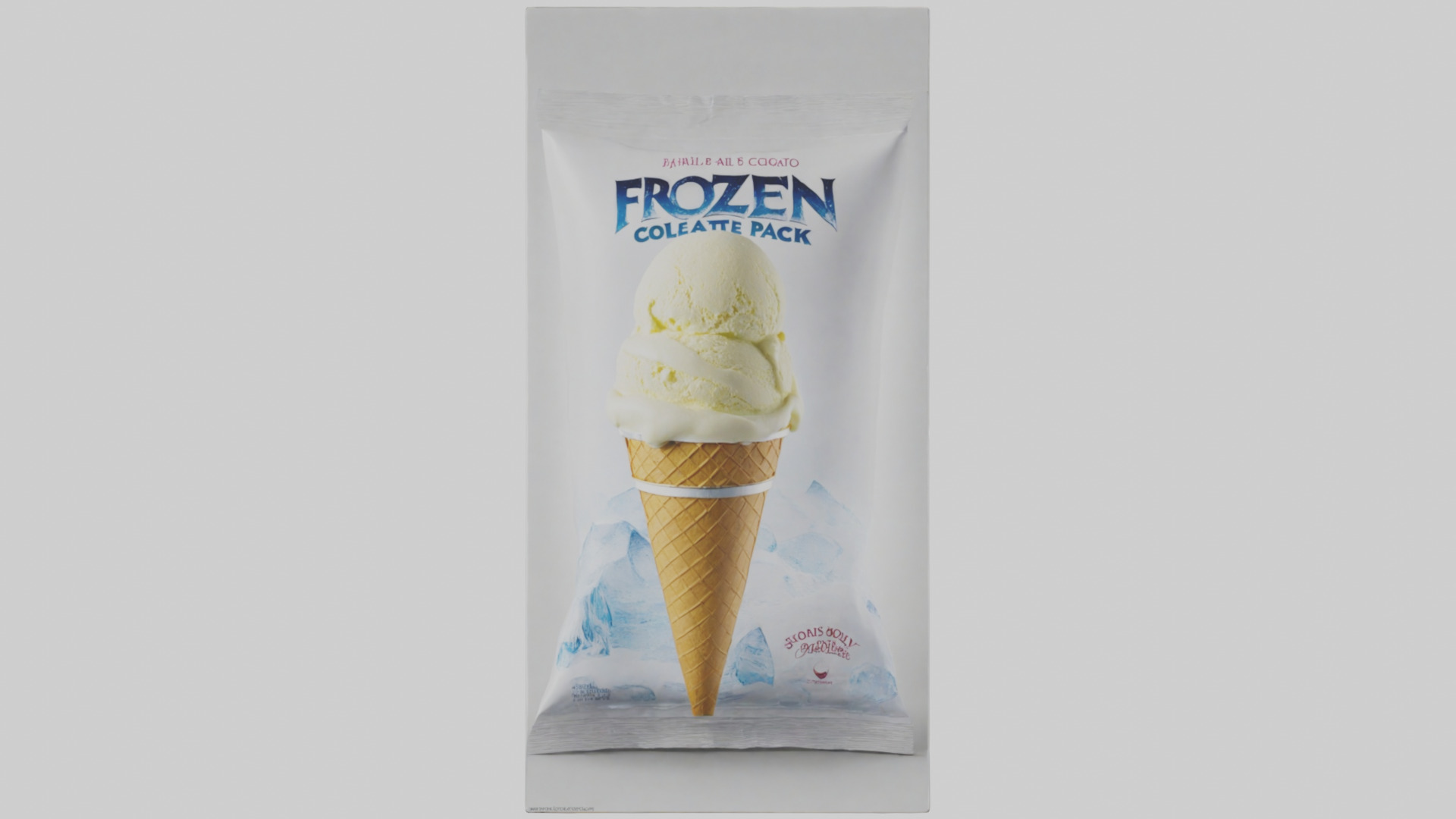 Frozen Gelato Pack model 3D model_9
