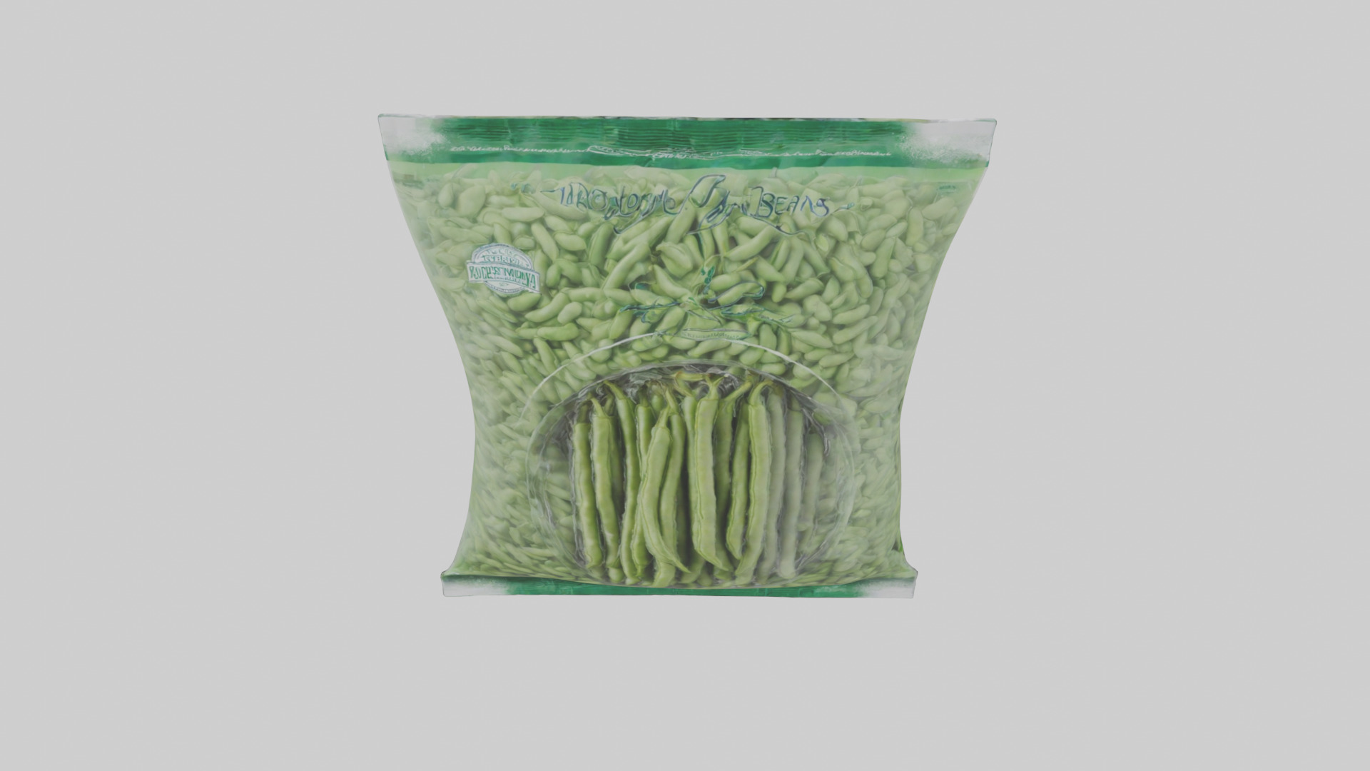 Frozen Green Beans Pack model 3D model_16