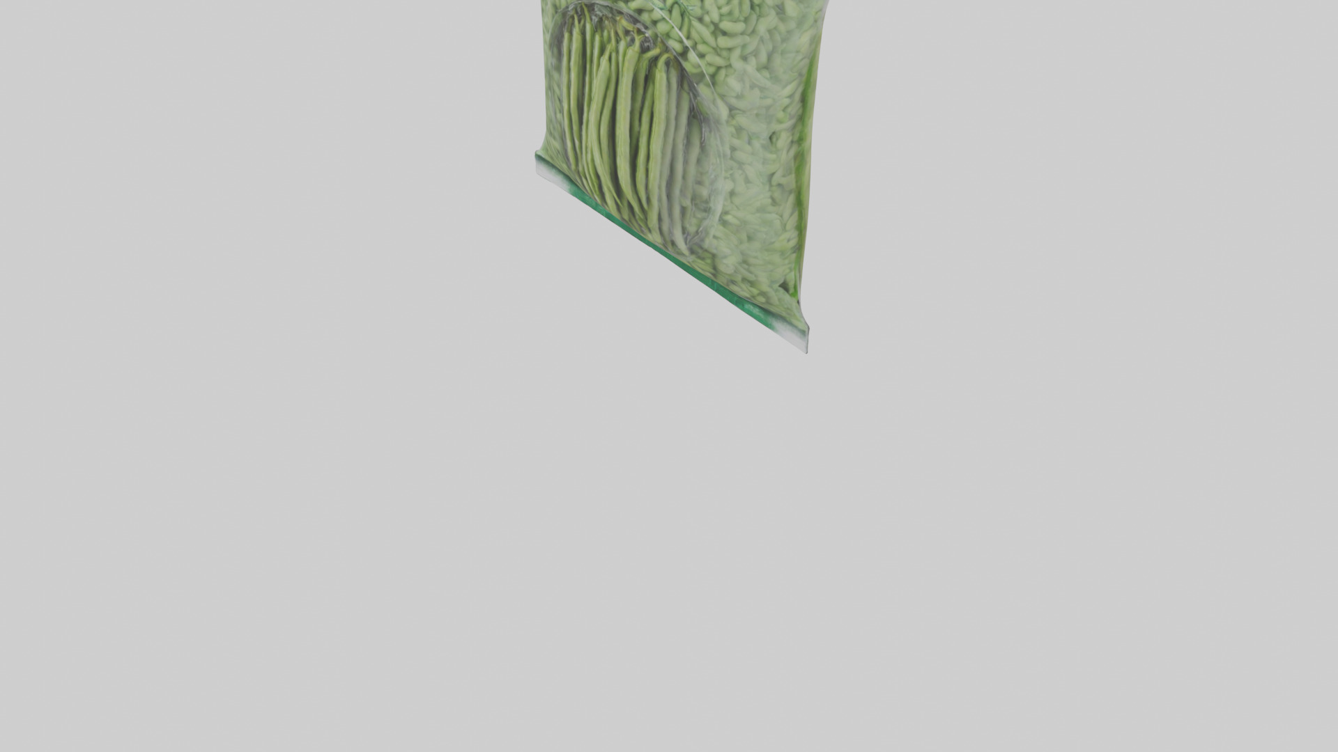 Frozen Green Beans Pack model 3D model_5