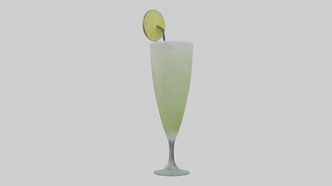 Frozen margarita model 3D model 2