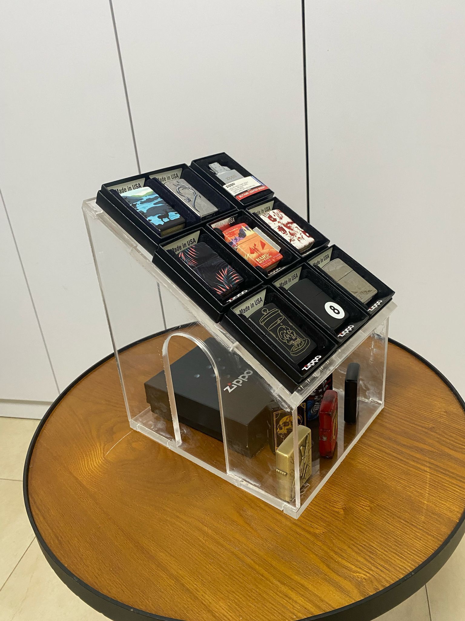 zippo lighter stand 3D print model_1