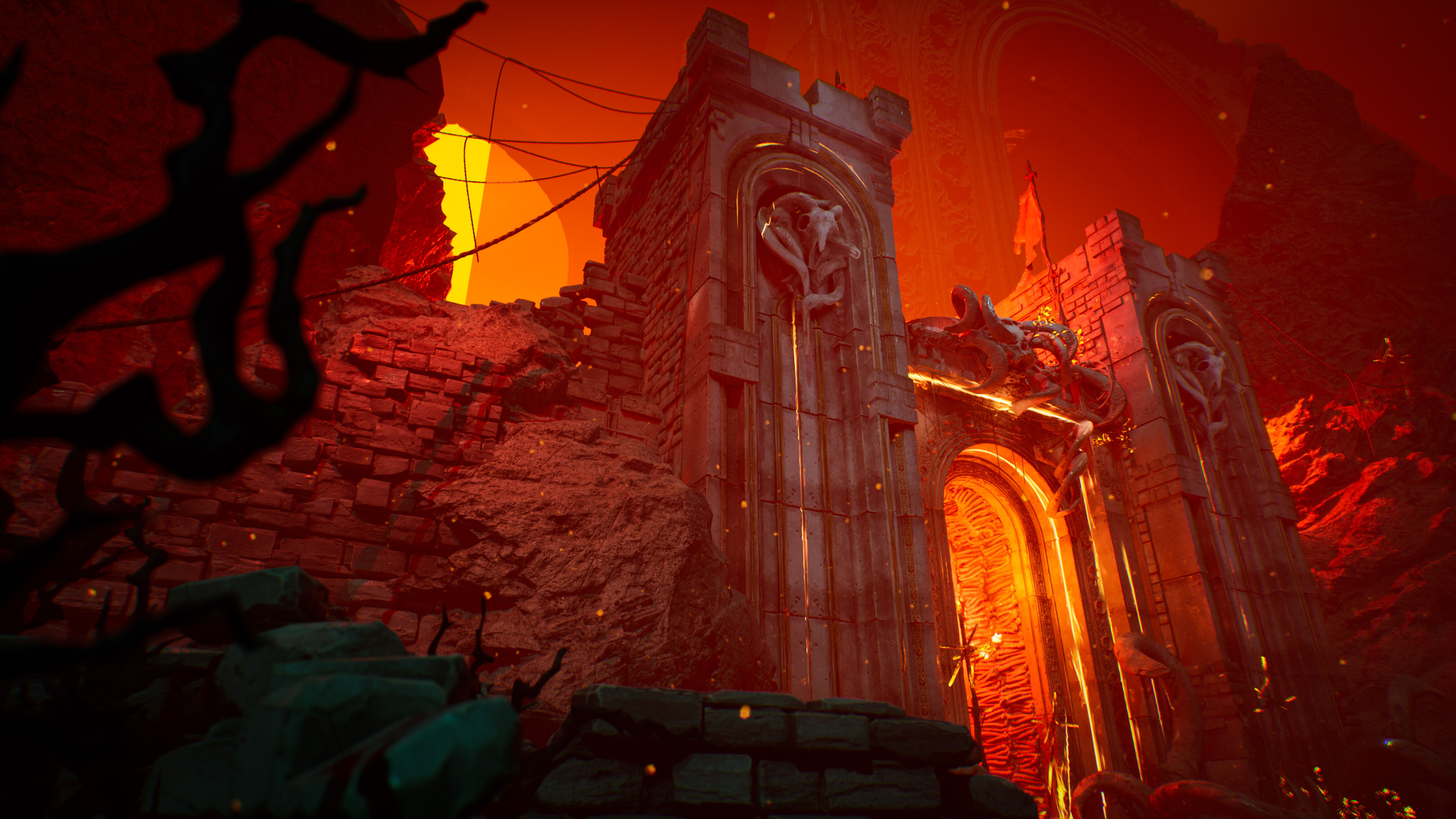 Hell Gate Environment Kit - UE5 Low-poly 3D model_12