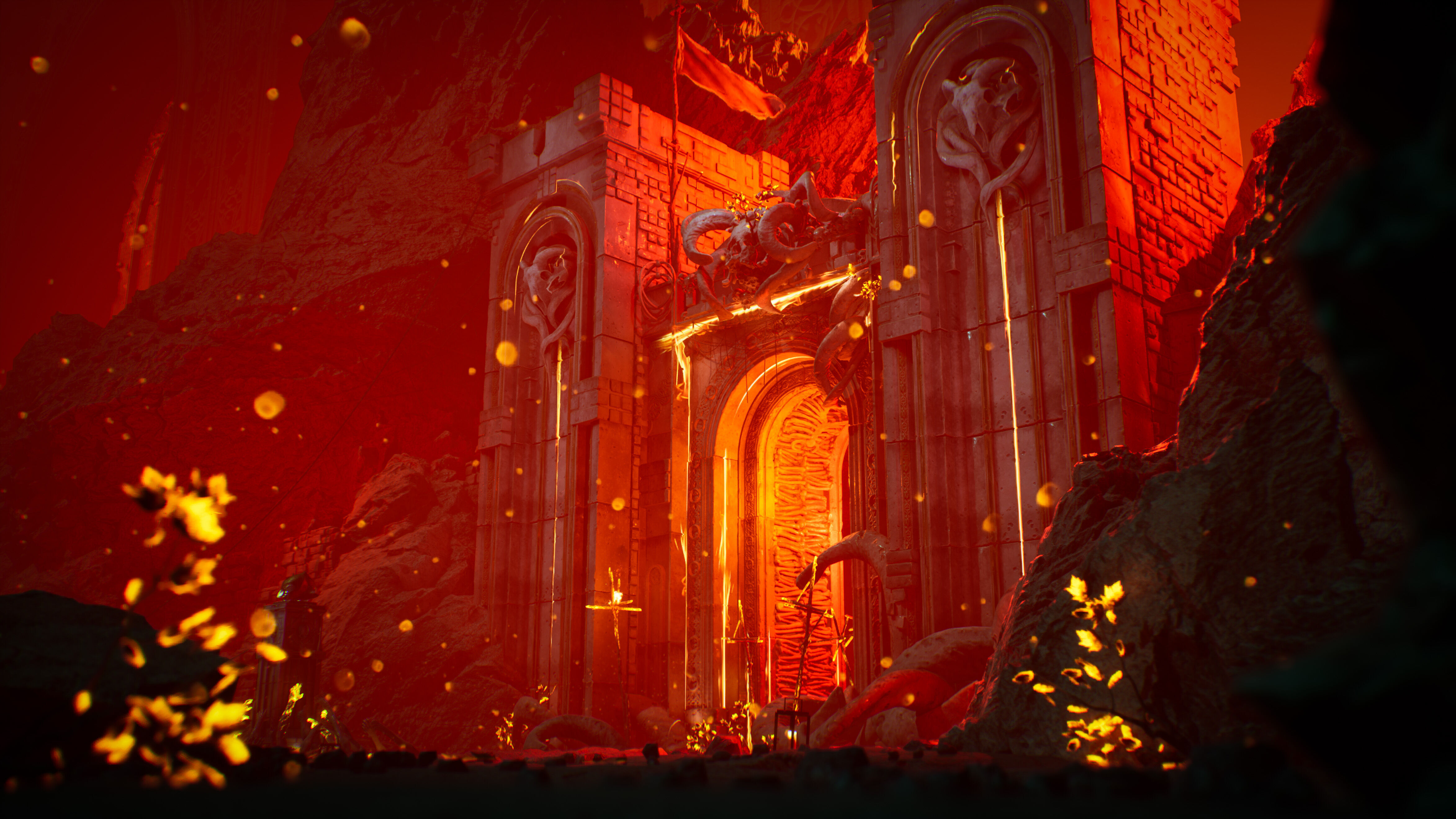 Hell Gate Environment Kit - UE5 Low-poly 3D model_5