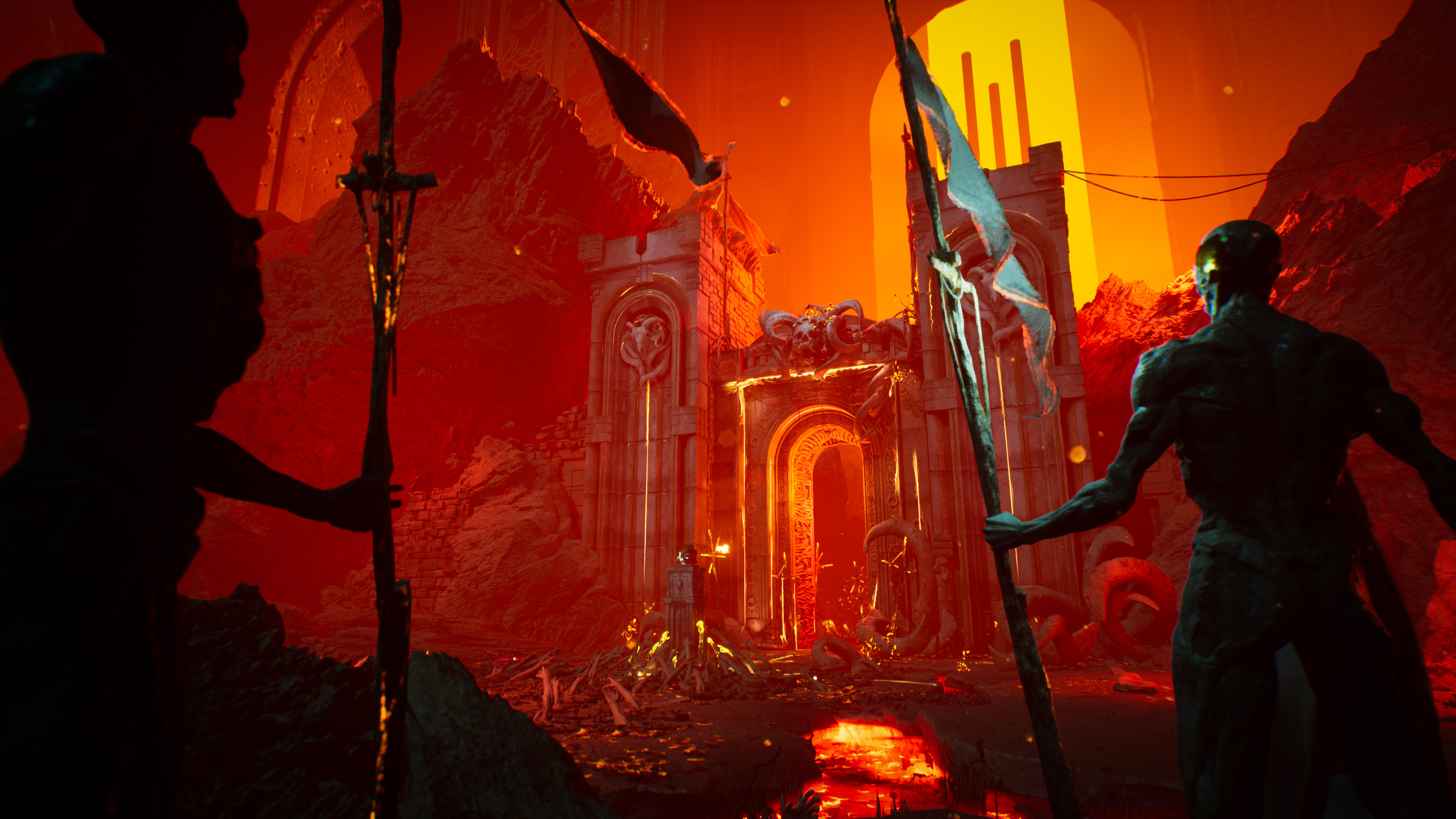 Hell Gate Environment Kit - UE5 Low-poly 3D model_3