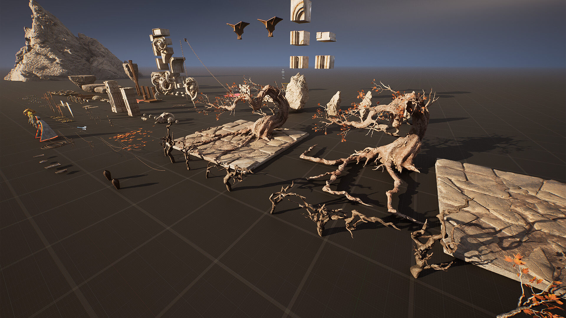 Hell Gate Environment Kit - UE5 Low-poly 3D model_17