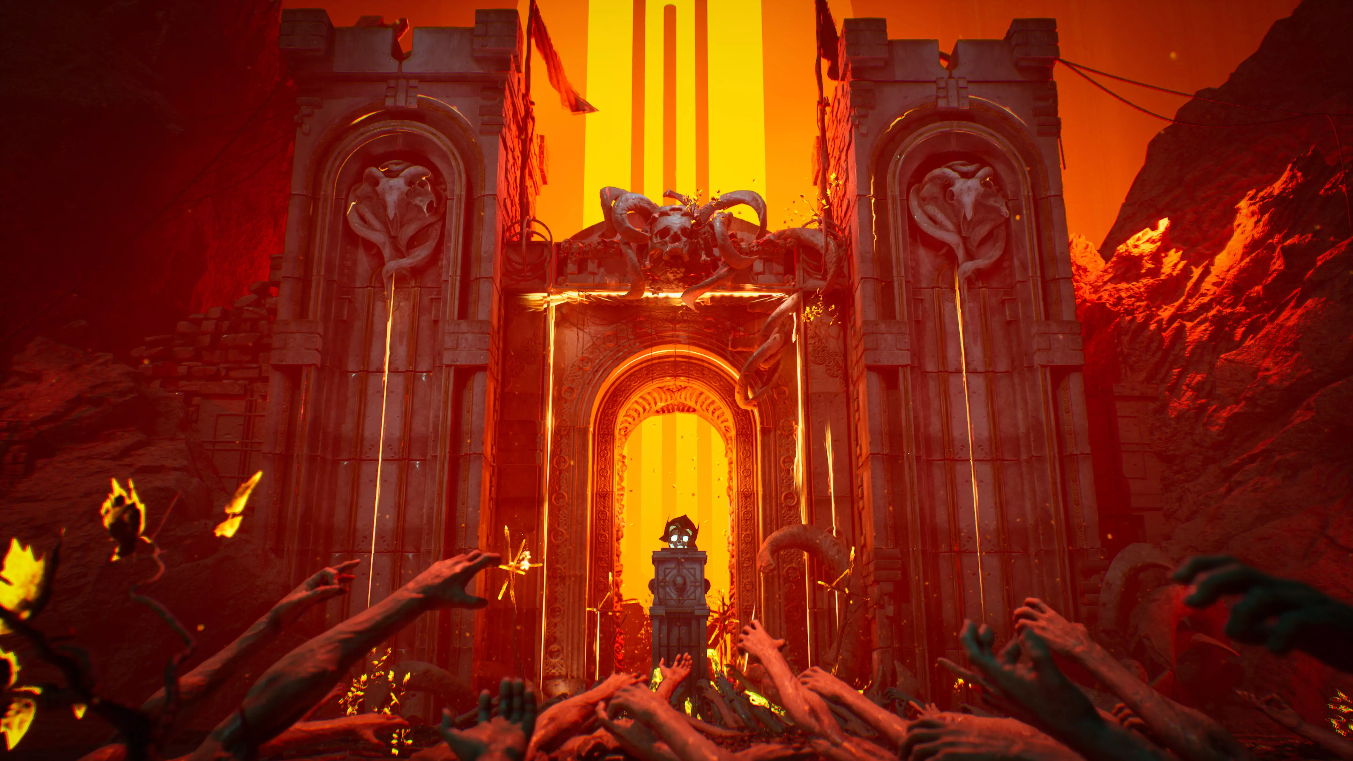 Hell Gate Environment Kit - UE5 Low-poly 3D model_0