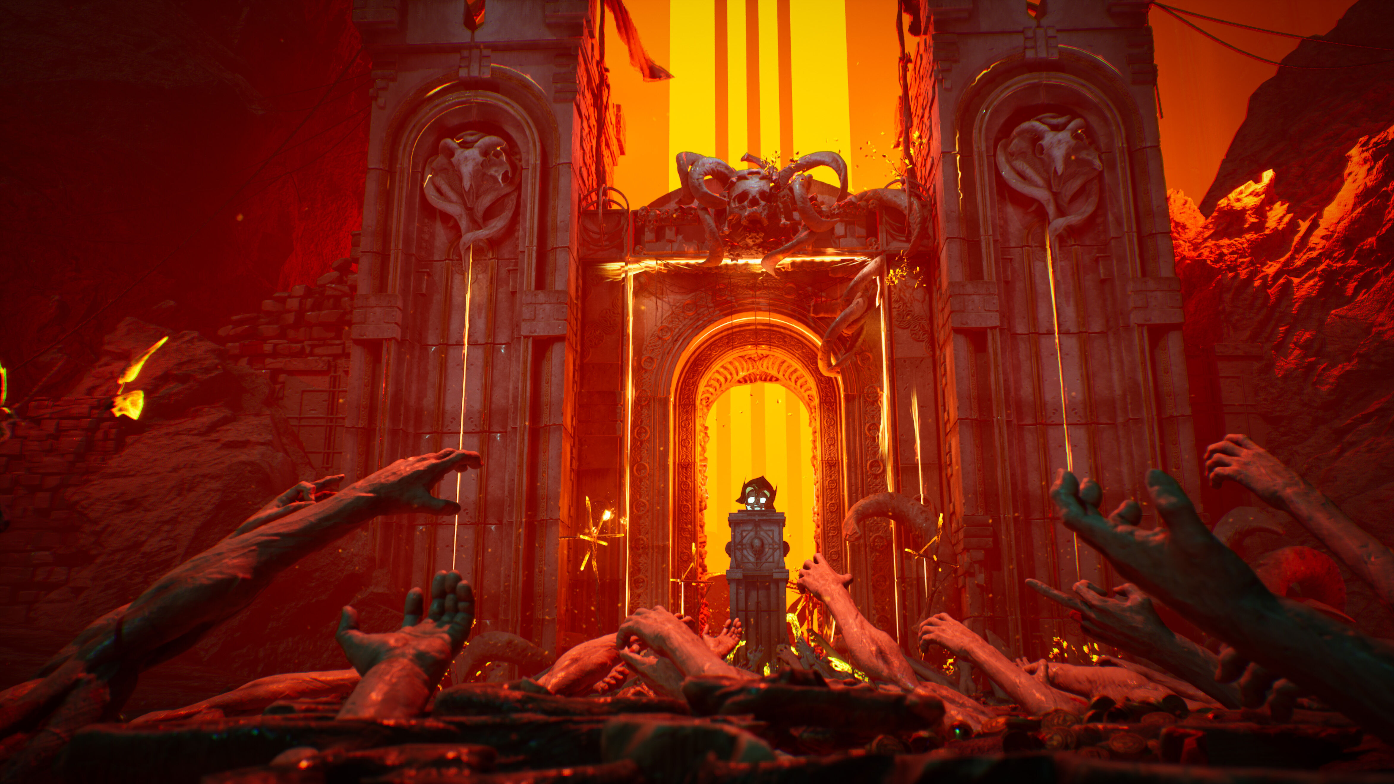 Hell Gate Environment Kit - UE5 Low-poly 3D model_7