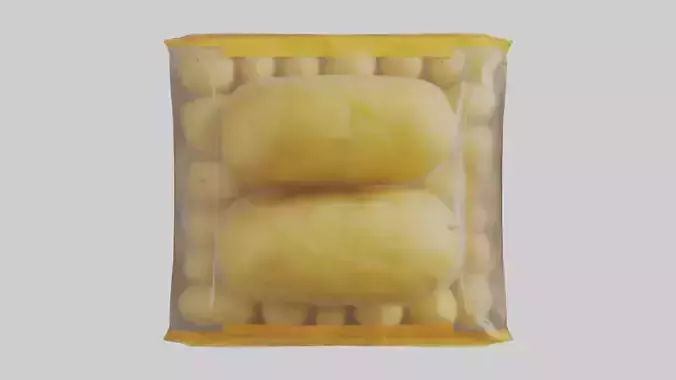 Frozen Potatoes Pack model 3D model