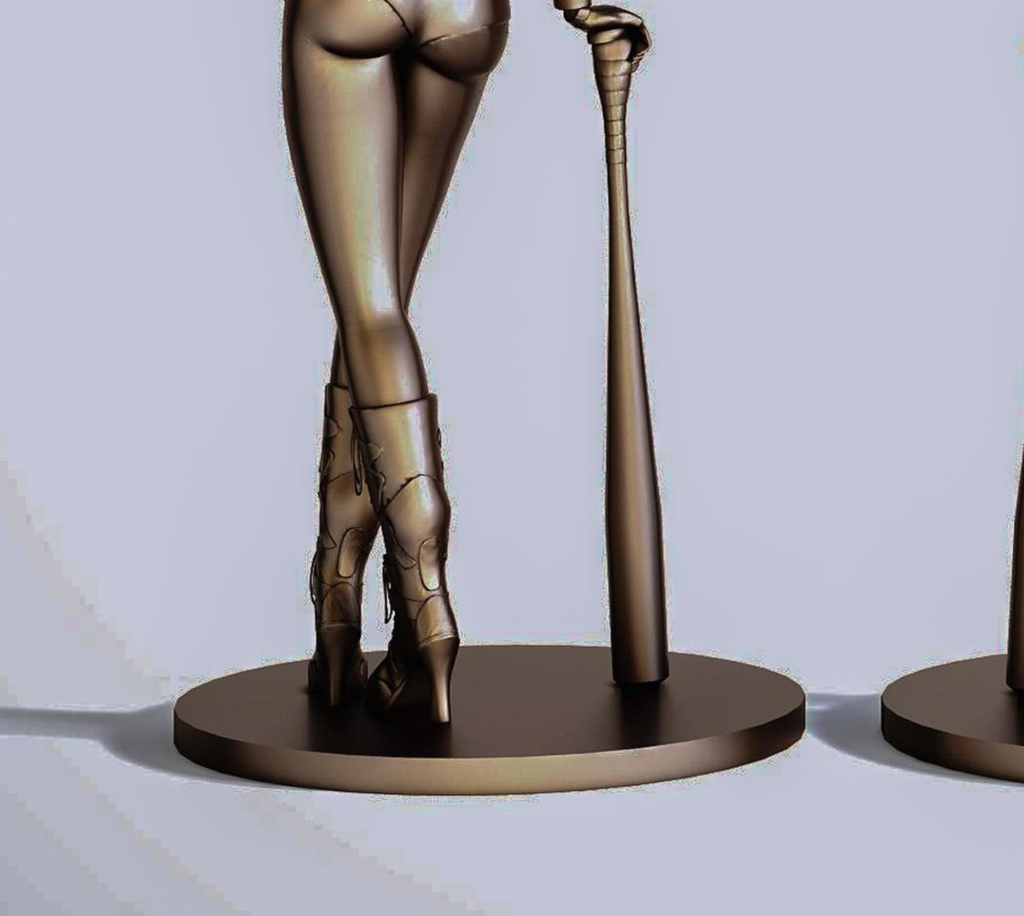 Decoration Ugly DC Sculpture 3D model_2
