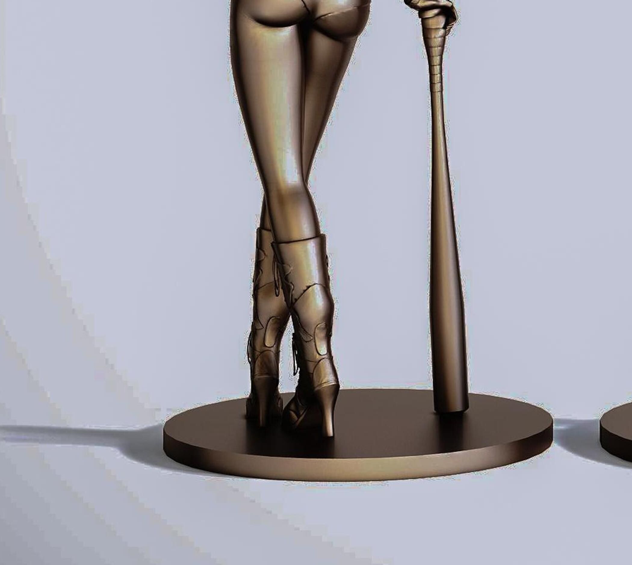 Decoration Ugly DC Sculpture 3D model_4