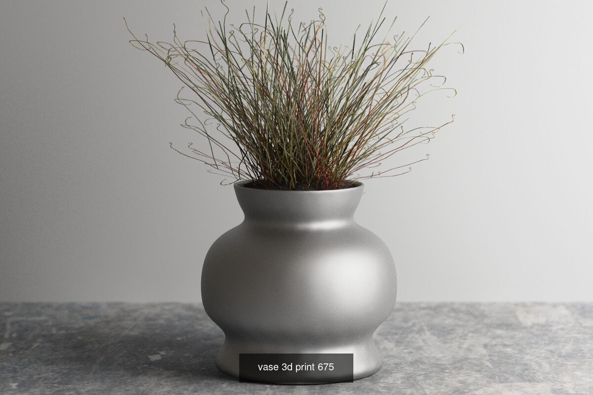 20 vase pot 3d print pack collection _19