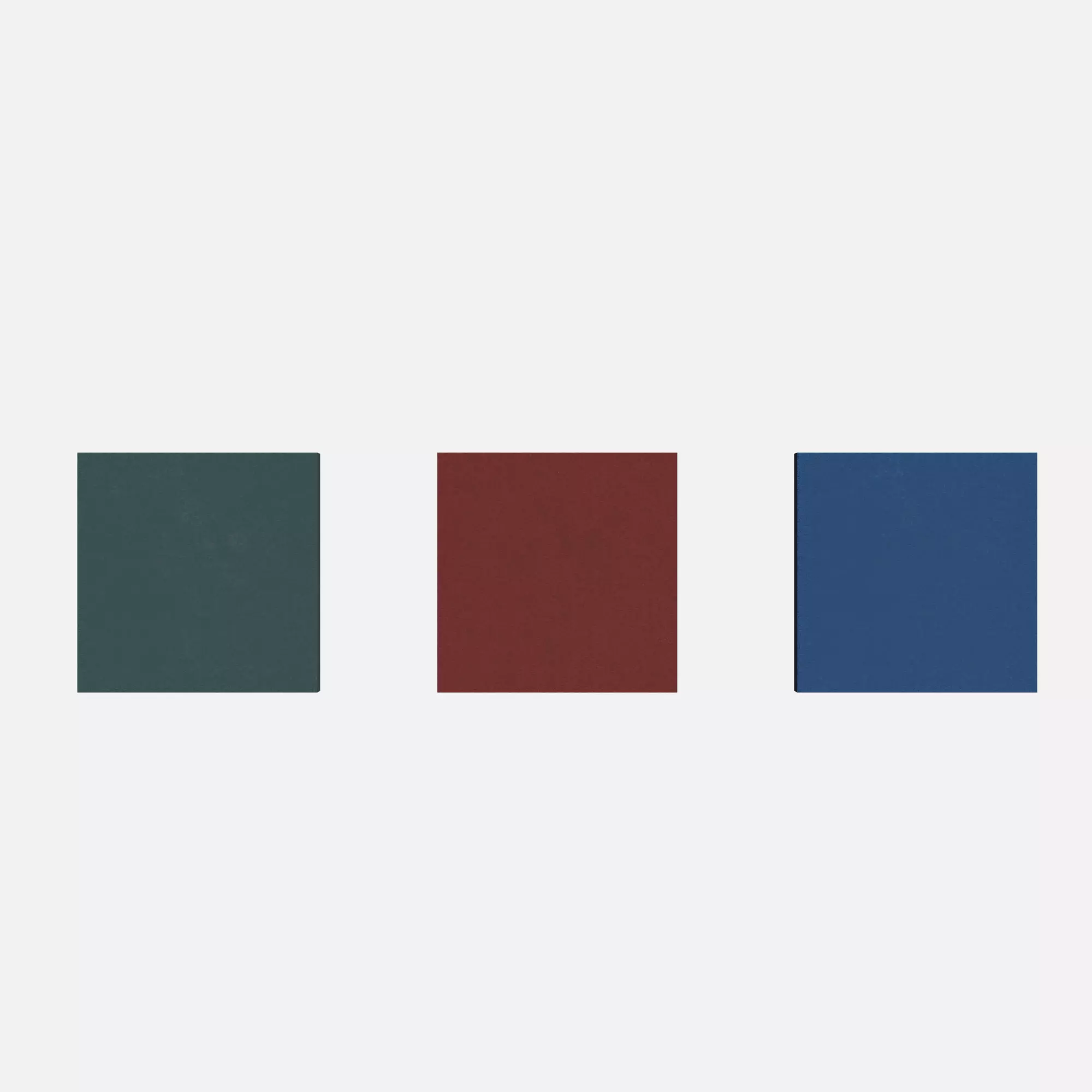 Rubber tiles 500x500x40 Low-poly 3D model
