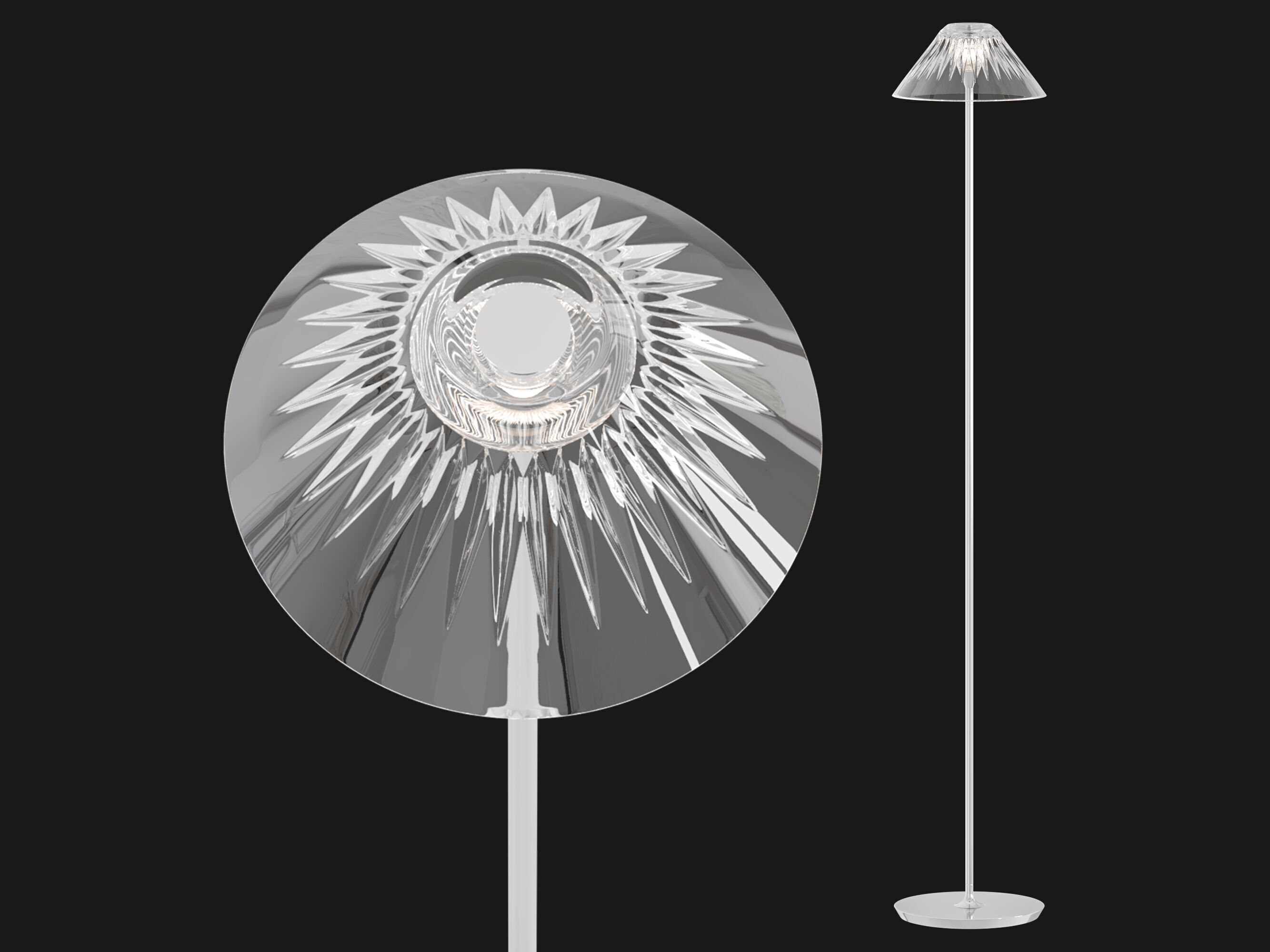 Blaze Floor Lamp 3D model_5