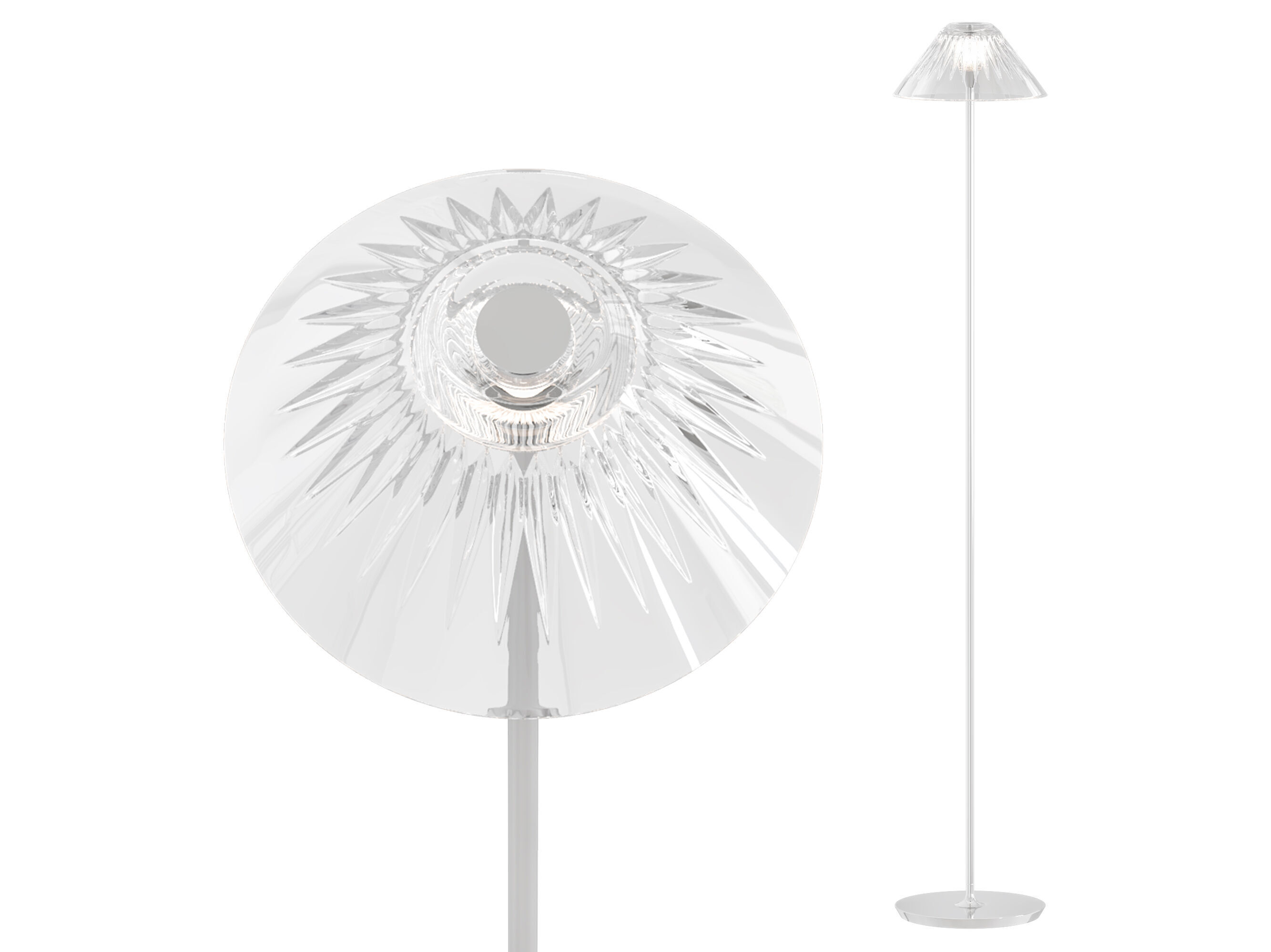 Blaze Floor Lamp 3D model_2