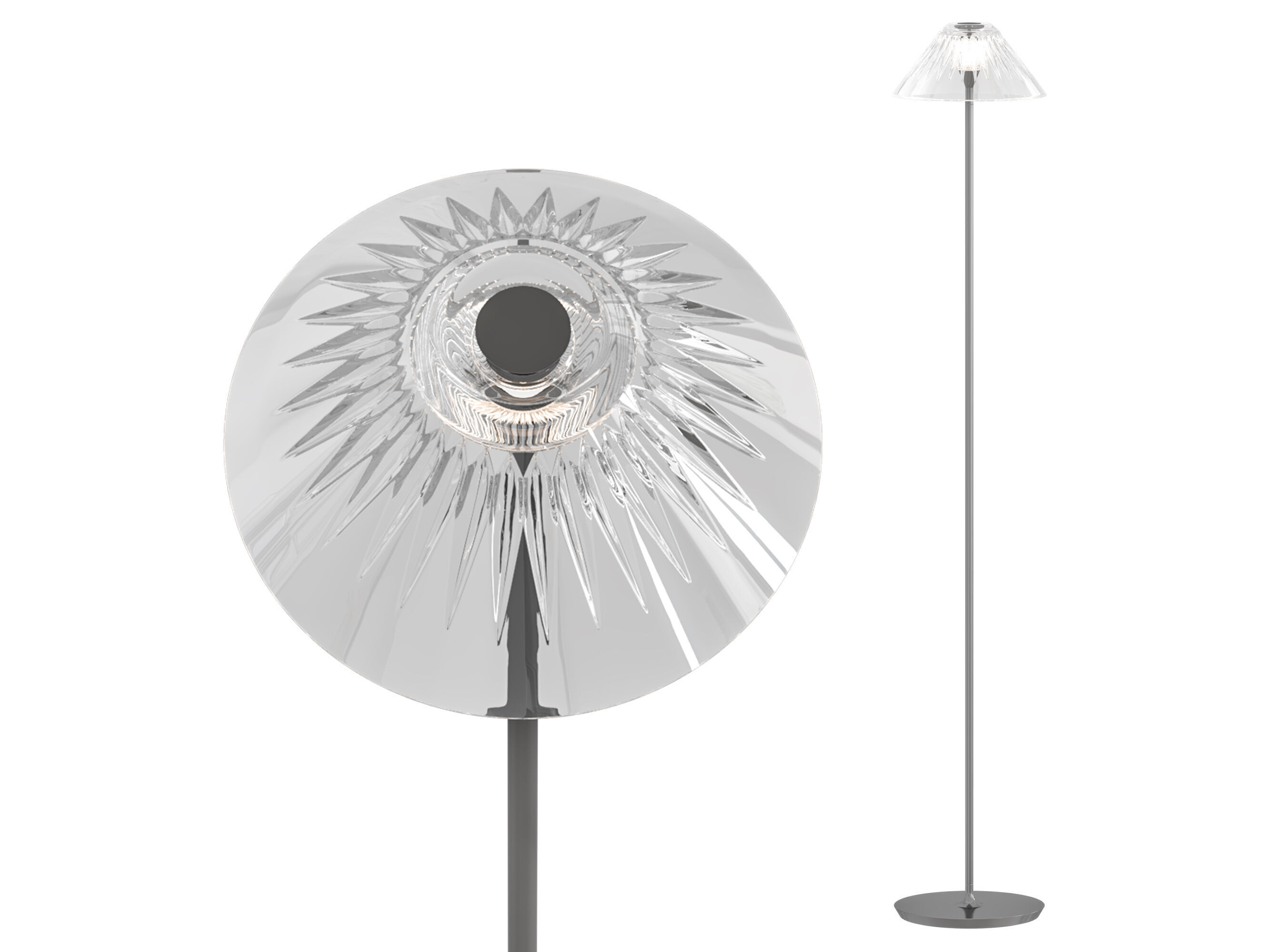 Blaze Floor Lamp 3D model_4