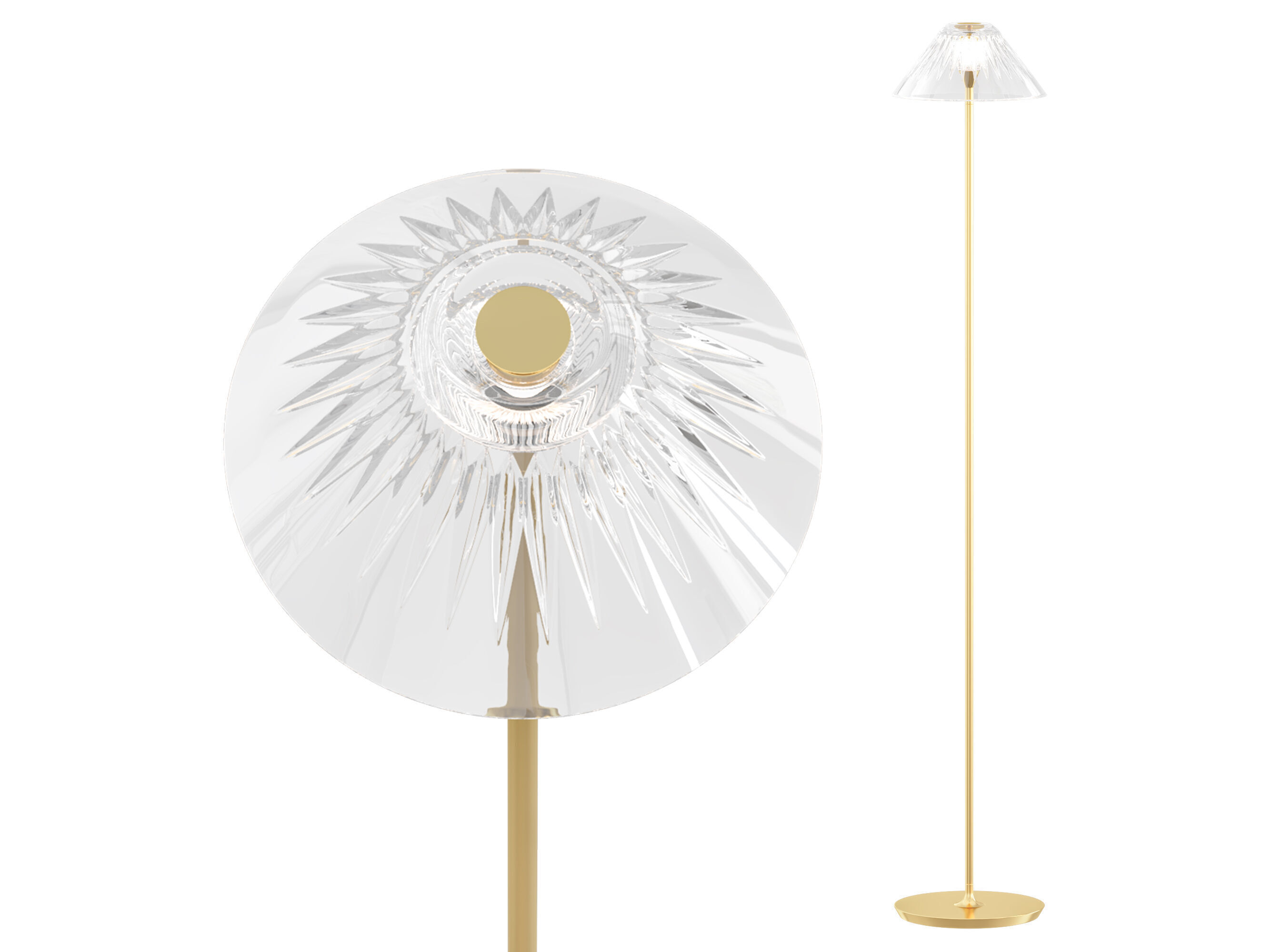 Blaze Floor Lamp 3D model_6