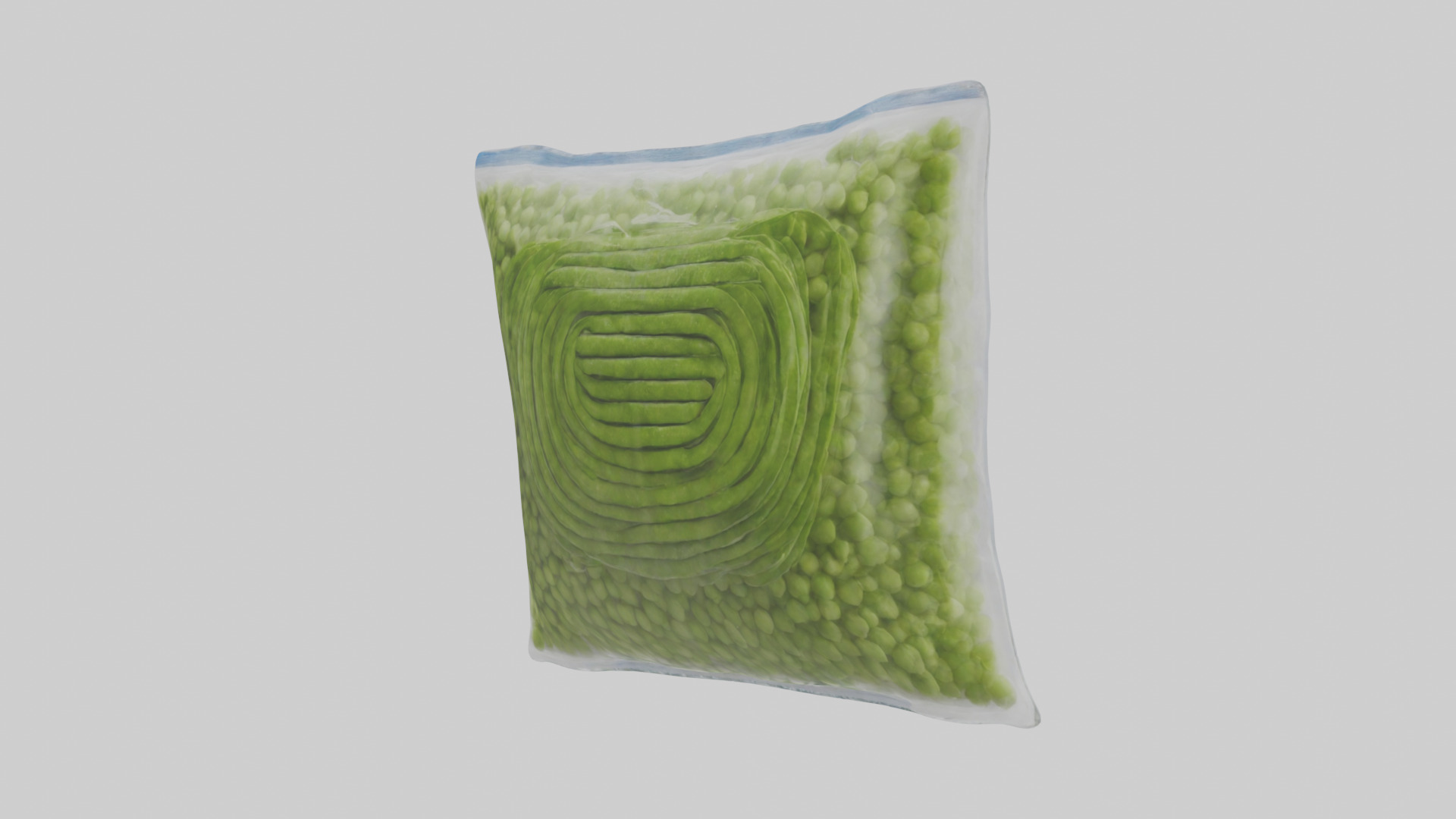 Frozen Vegetables Pack model 3D model_2