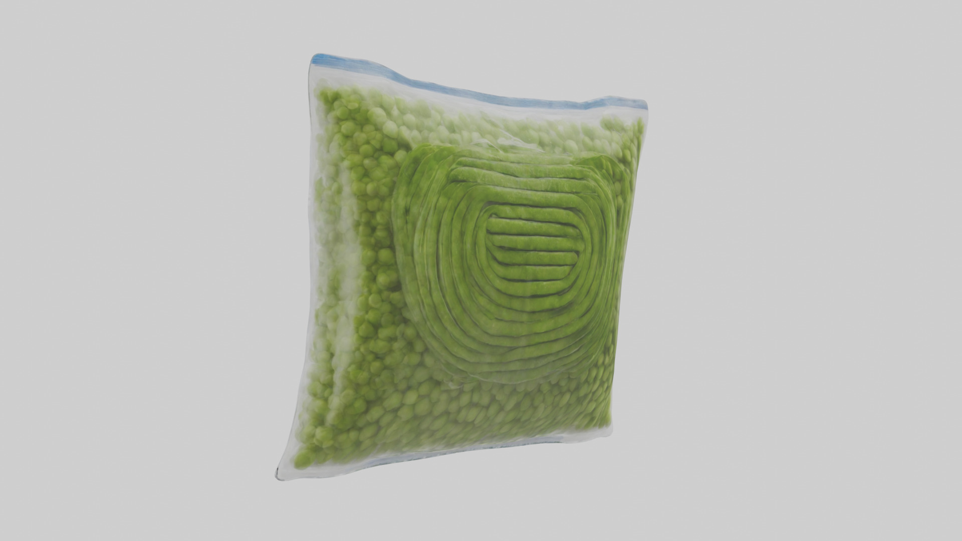 Frozen Vegetables Pack model 3D model_1