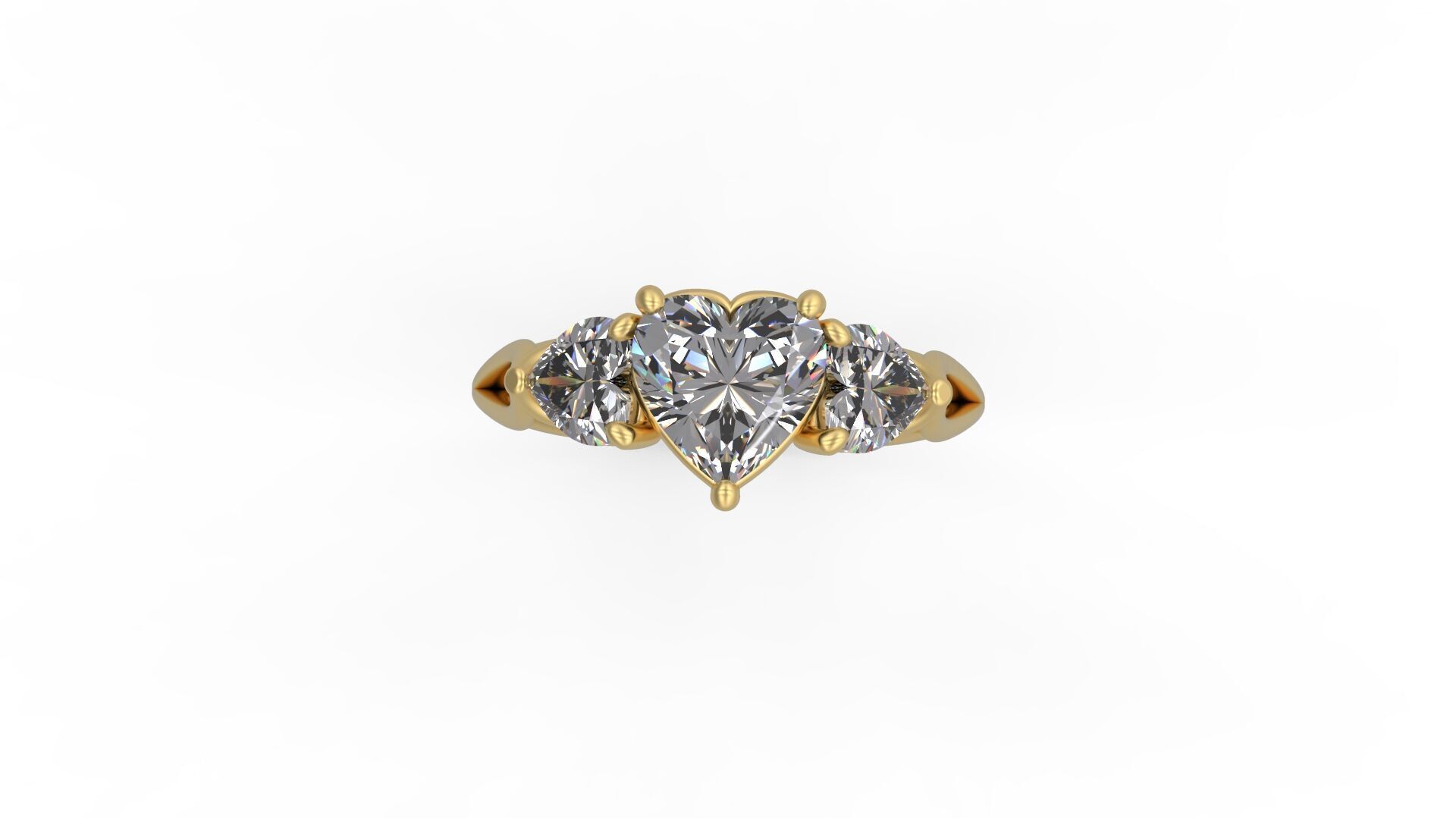 Women Solitaire 4163 3D print model_4