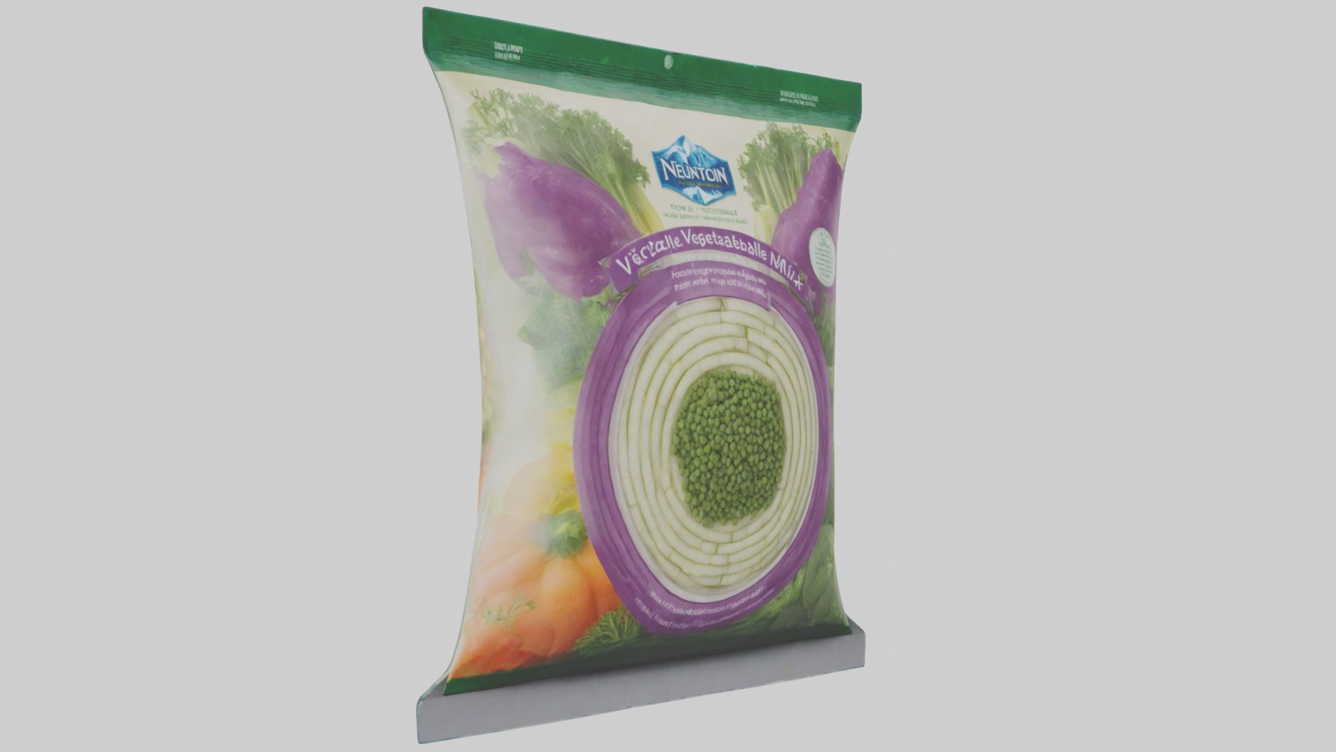 Frozen Vegetable Mix Pack model 3D model_11