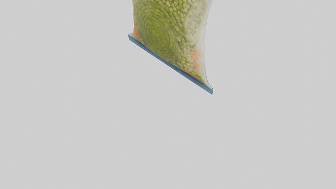 Frozen Vegetable Mix Pack model 3D model 5