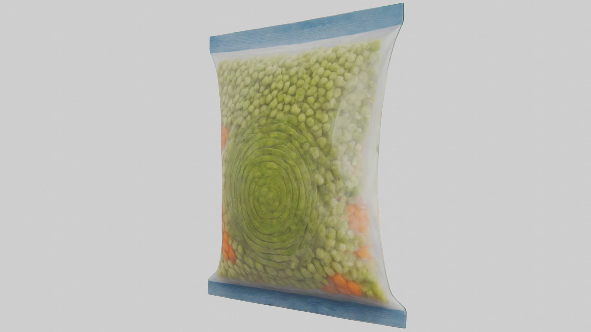 Frozen Vegetable Mix Pack model 3D model_2