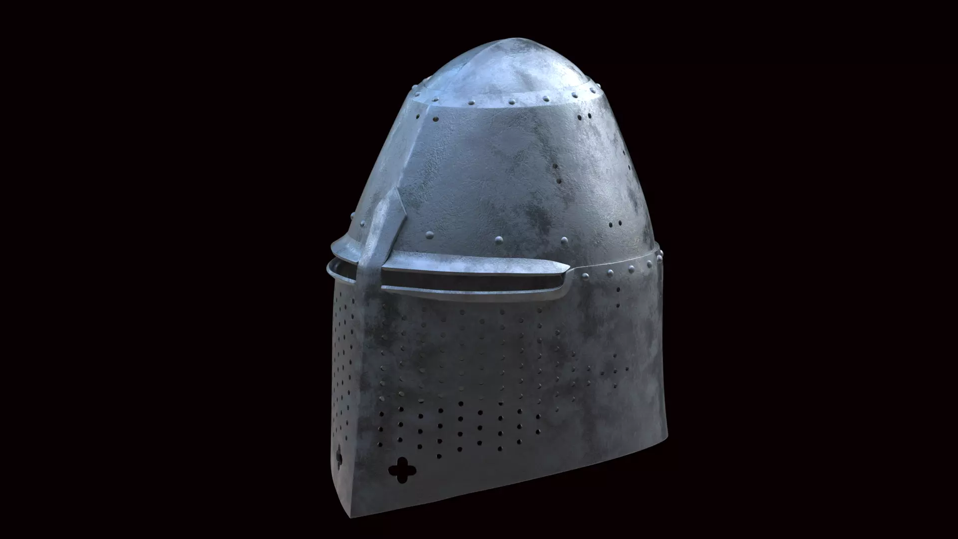 Helm of Sir Richard Pembridge 3D print model_0