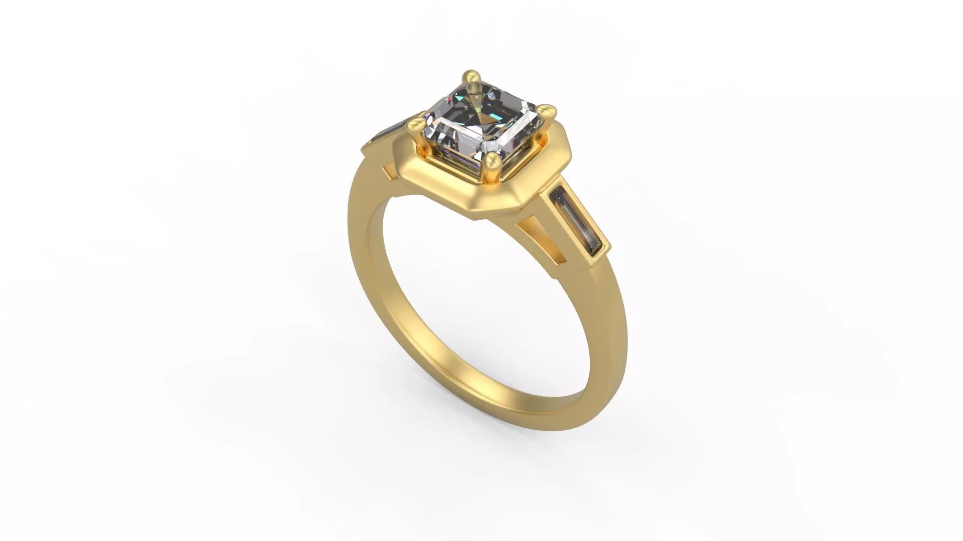 Women Solitaire 4115 3D print model