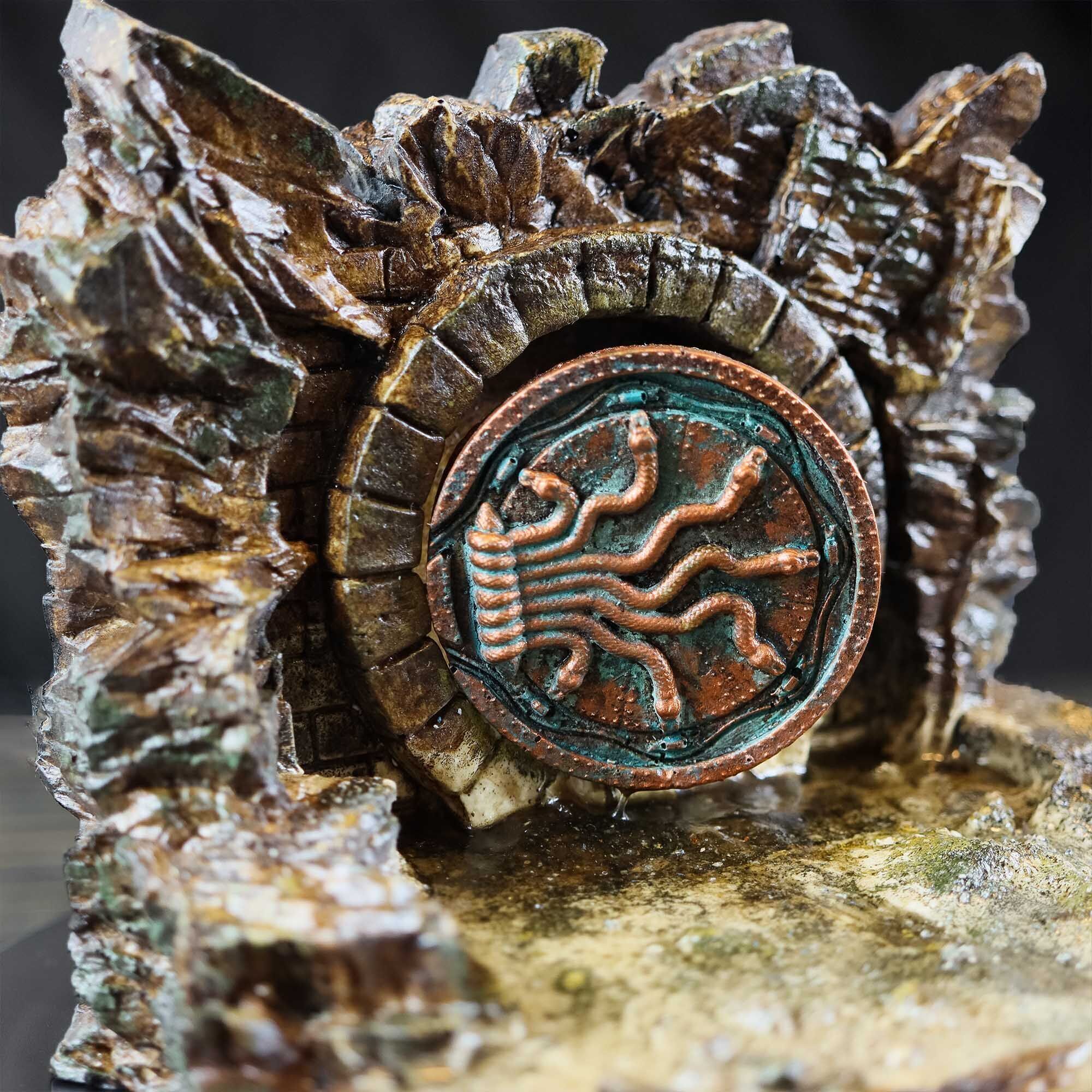 Chamber of Secrets Snake Gate - Harry Potter Inspired 3D print model_2