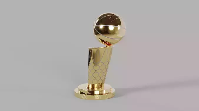 Larry OBrien NBA Trophy 3D model