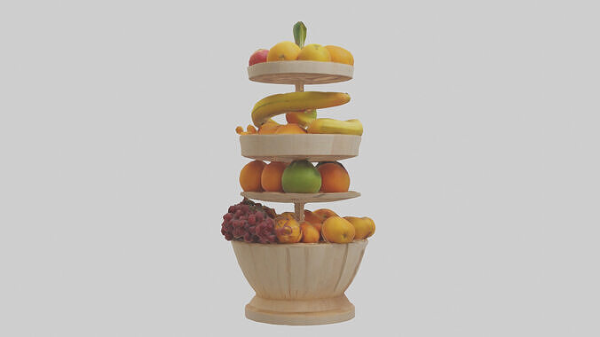 Fruit Basket Stand model 3D model 3