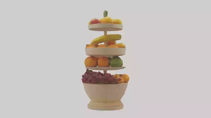 Fruit Basket Stand model