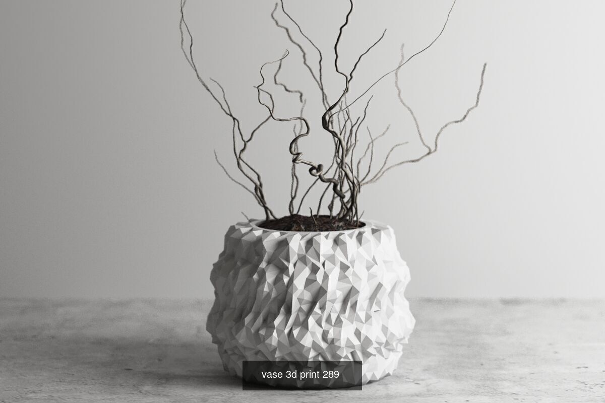 20 vase pot 3d print pack collection _20