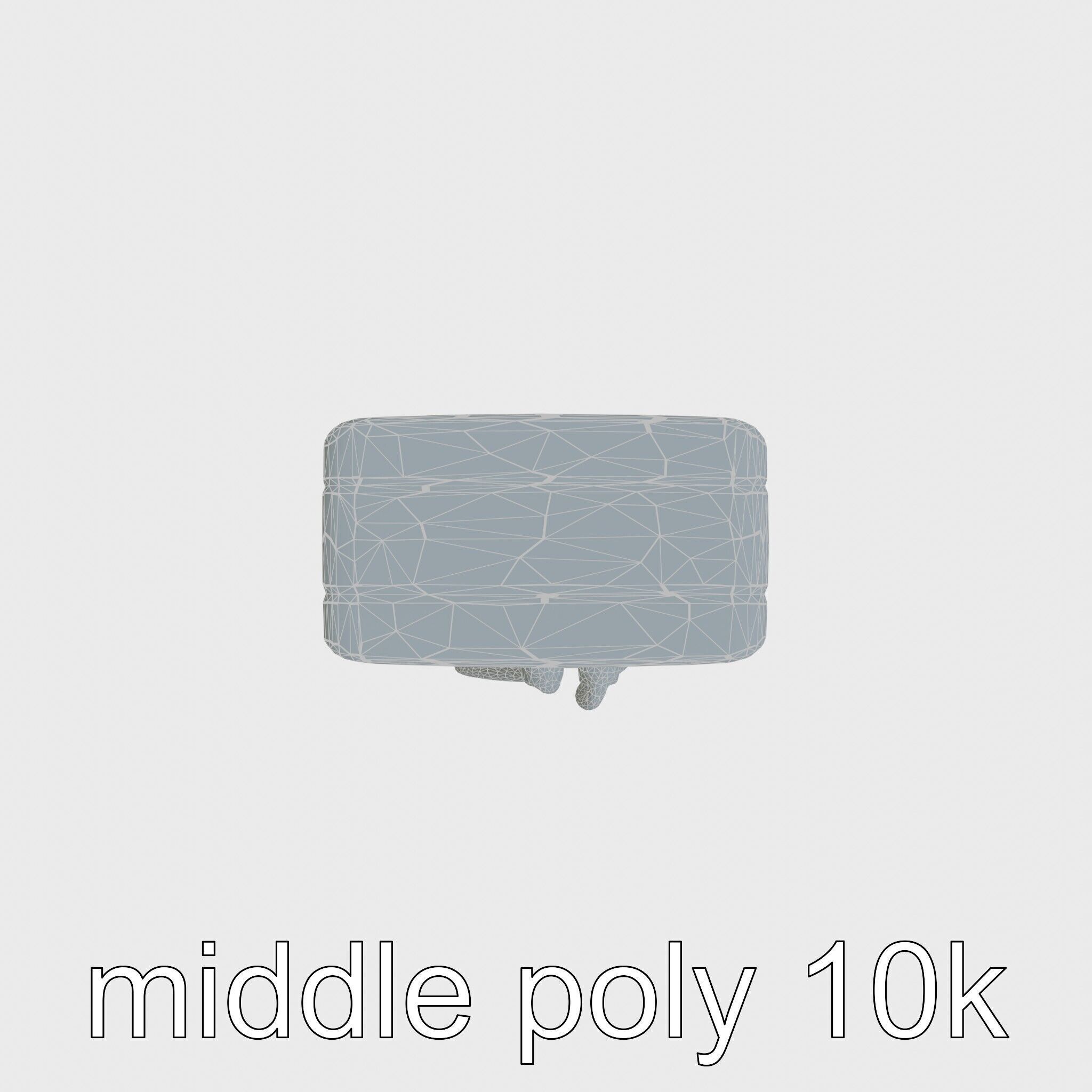 Eco-Friendly Electric Vehicle Charging Point Low-poly 3D model_24