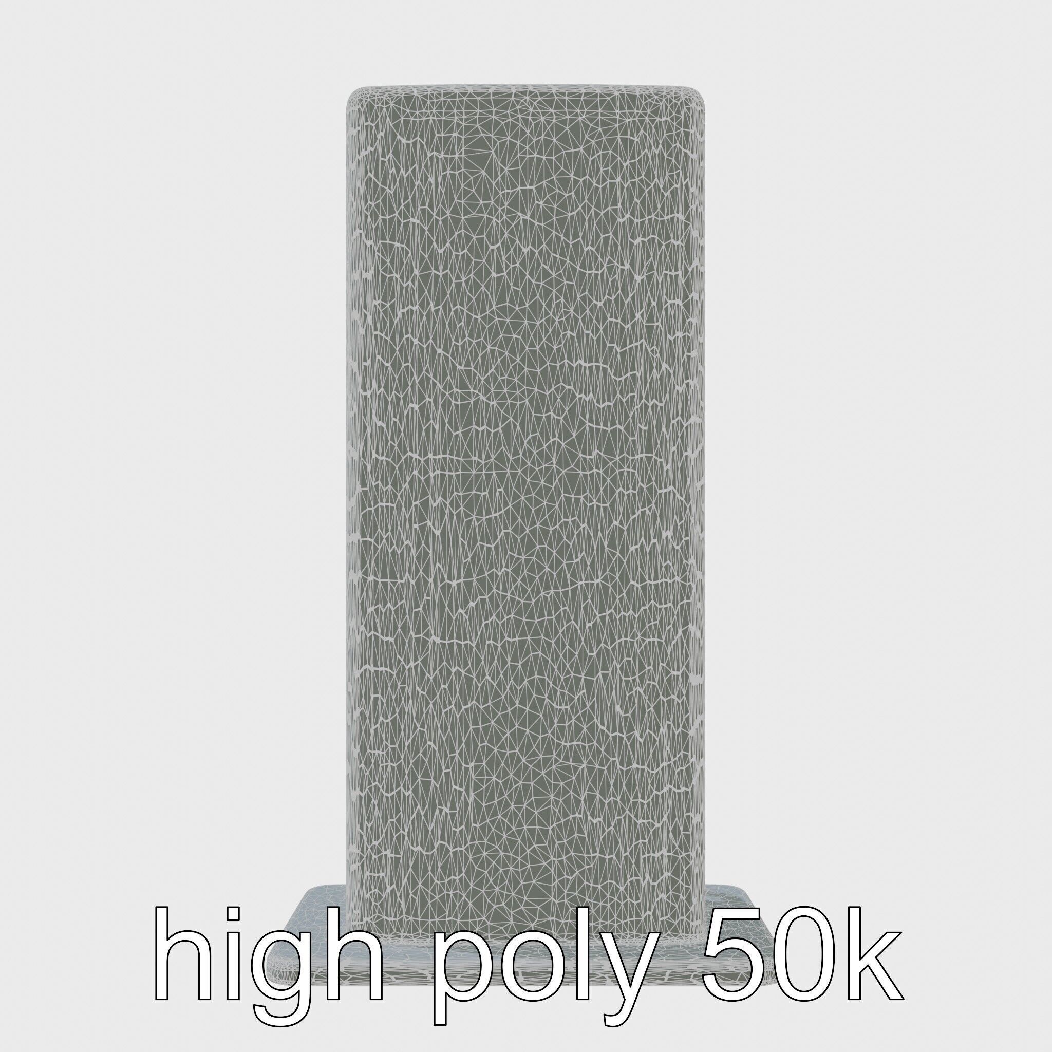 Eco-Friendly Electric Vehicle Charging Point Low-poly 3D model_8