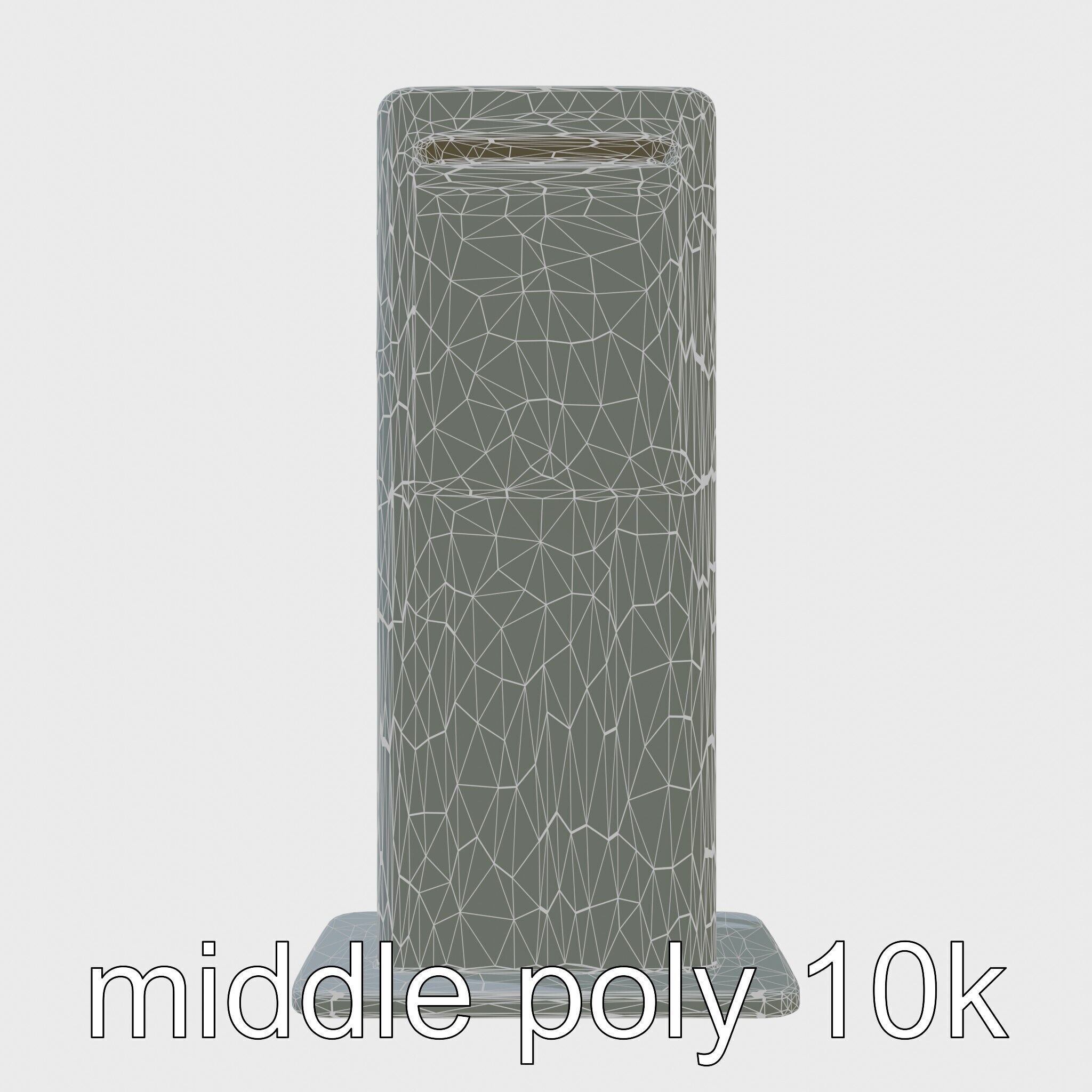 Eco-Friendly Electric Vehicle Charging Point Low-poly 3D model_9