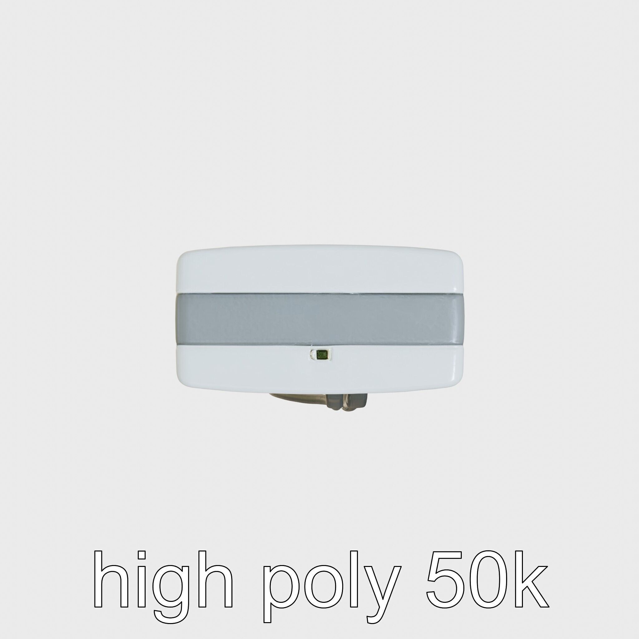 Eco-Friendly Electric Vehicle Charging Point Low-poly 3D model_18