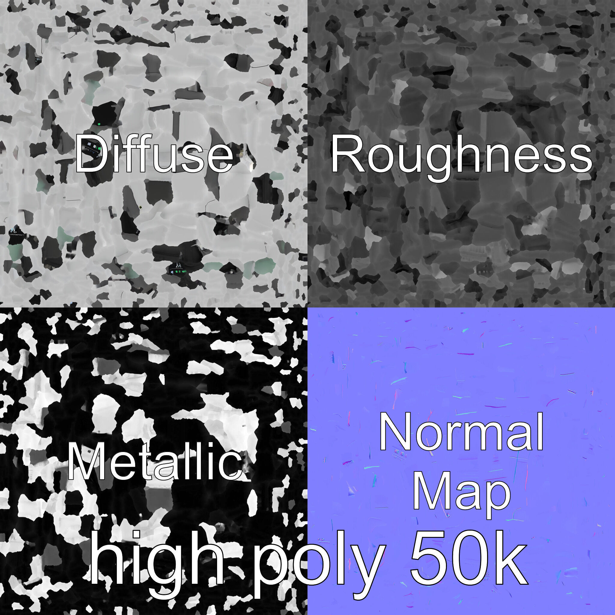 Eco-Friendly Electric Vehicle Charging Point Low-poly 3D model_21