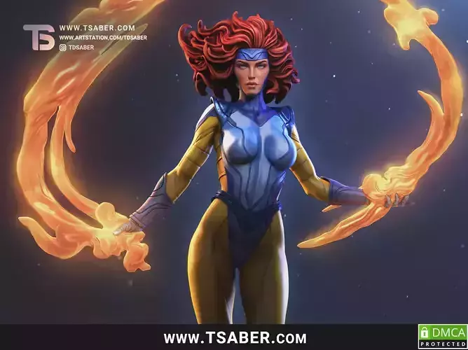 Jean Grey  Statue