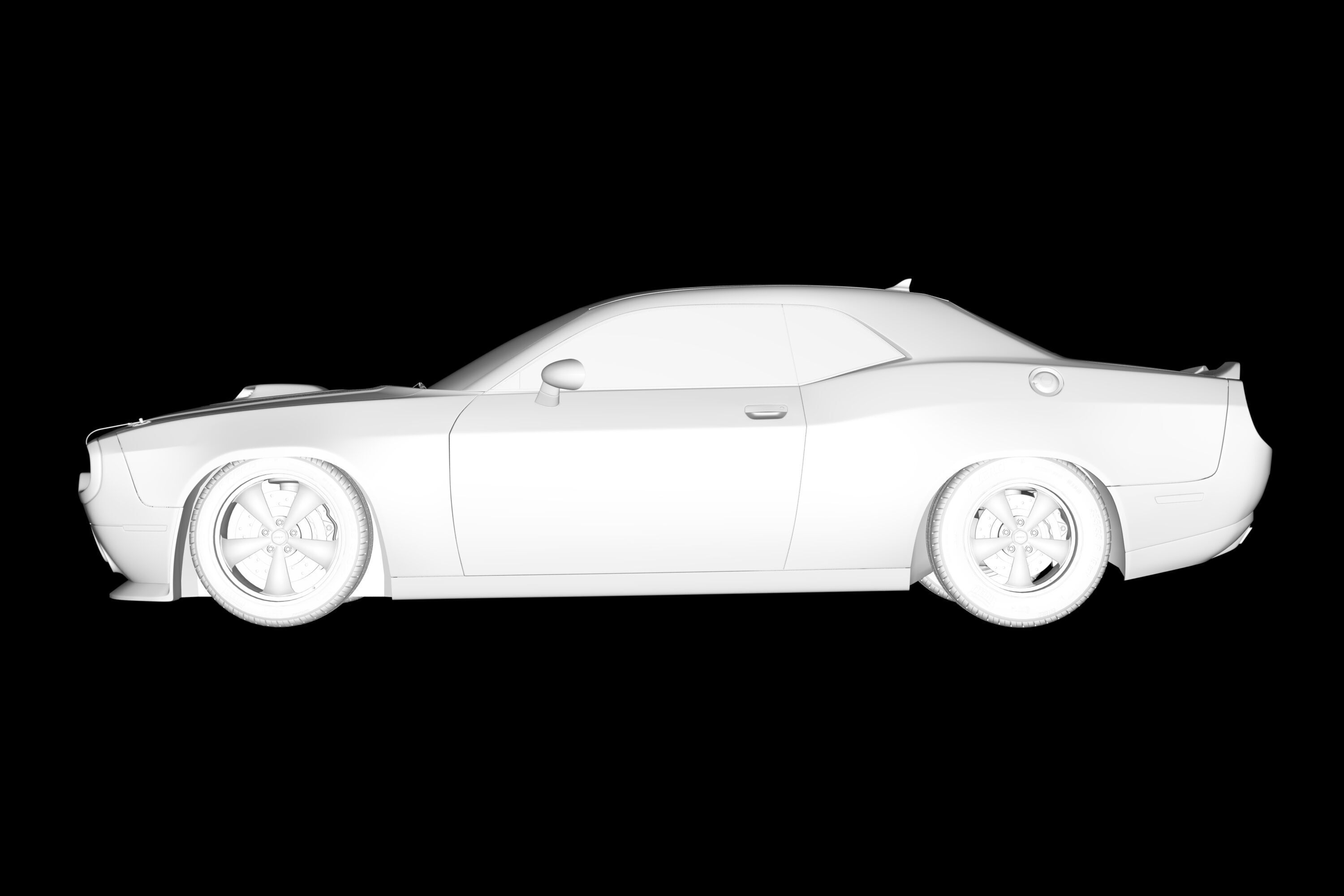 Plymouth Cuda  3D model_10