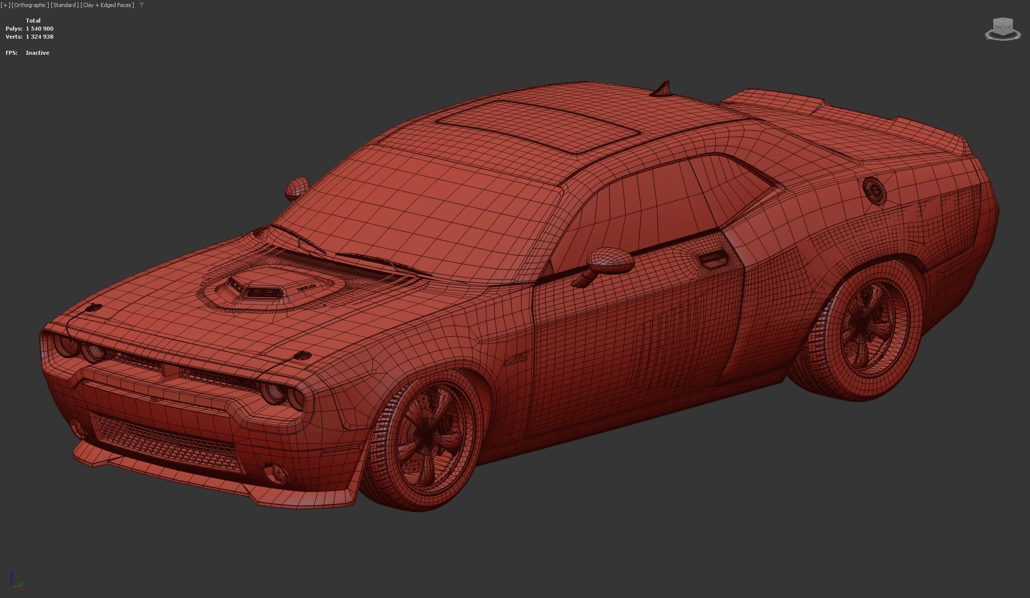 Plymouth Cuda  3D model_12