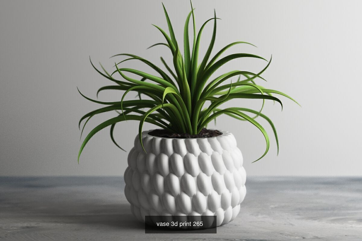 20 vase pot 3d print pack collection _17
