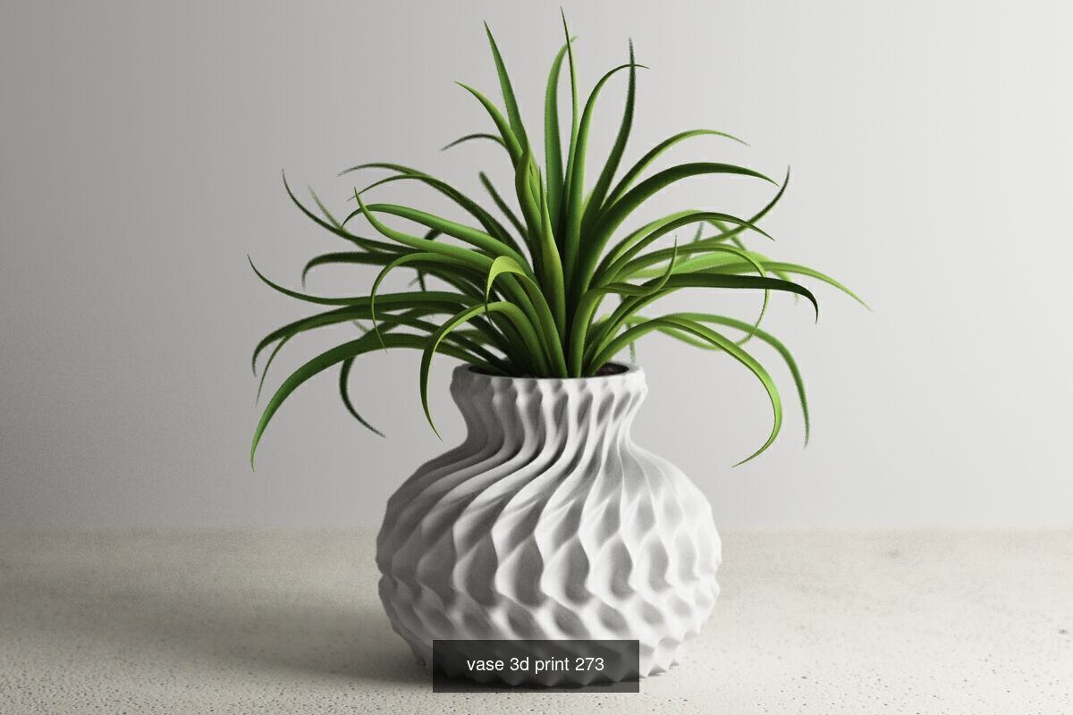 20 vase pot 3d print pack collection _9