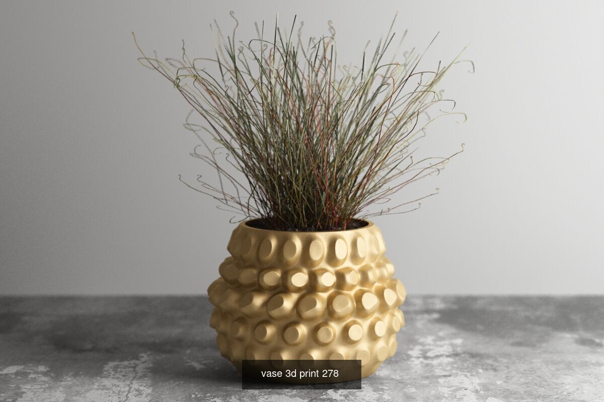 20 vase pot 3d print pack collection _4