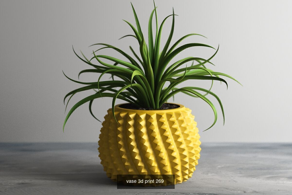 20 vase pot 3d print pack collection _13