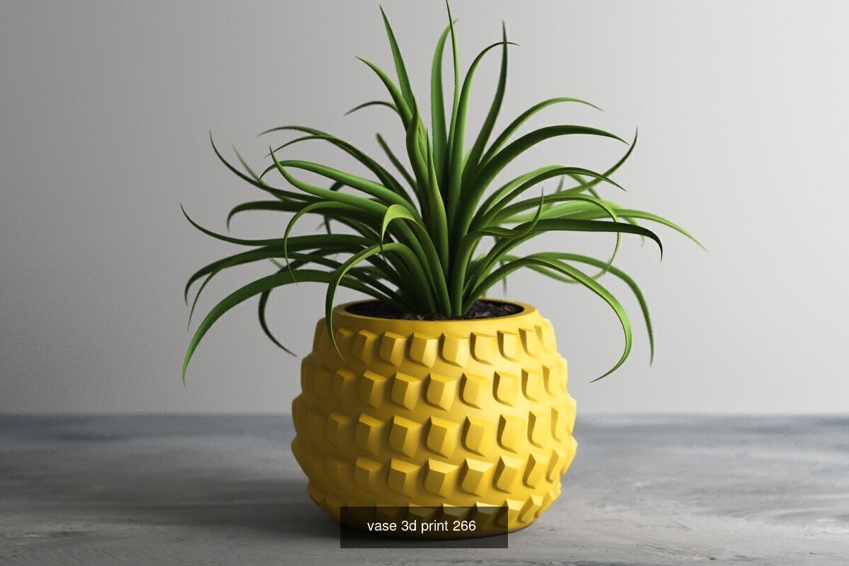 20 vase pot 3d print pack collection _16