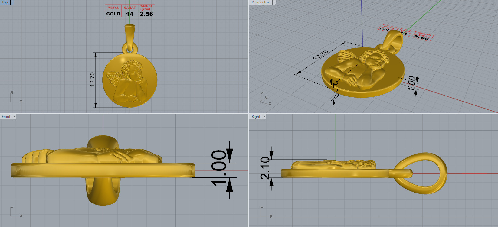 GUARDIAN ANGEL 3D print model_4